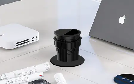 The height of the desktop socket is appropriate