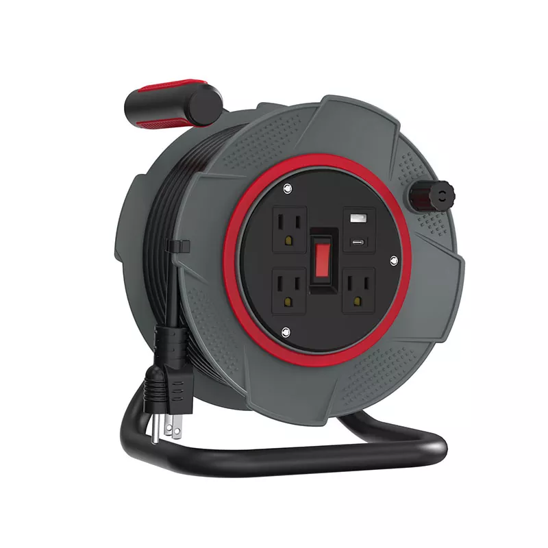 3 утичнице Усб пластични намотај за кабл 45 стопа