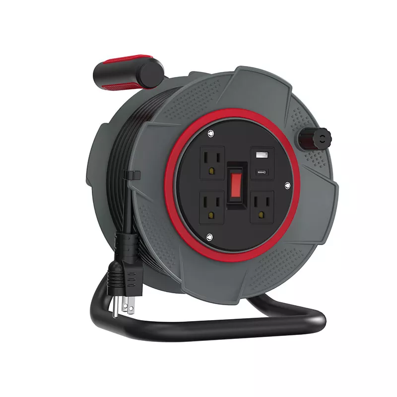 3 утичнице Усб пластични намотај за кабл 45 стопа