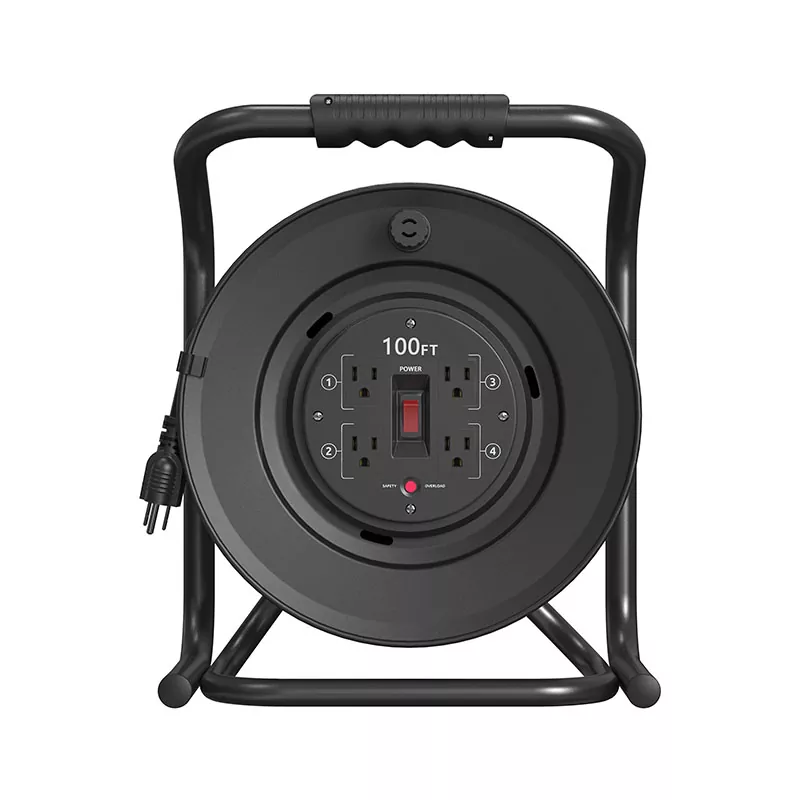 4 излаза Пластични калем за кабл 100 стопа 4 излаза Пластични калем за кабл 100 стопа