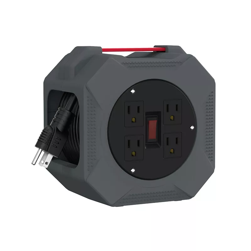 4 излаза Пластични калем за кабл 30 стопа 4 излаза Пластични калем за кабл 30 стопа